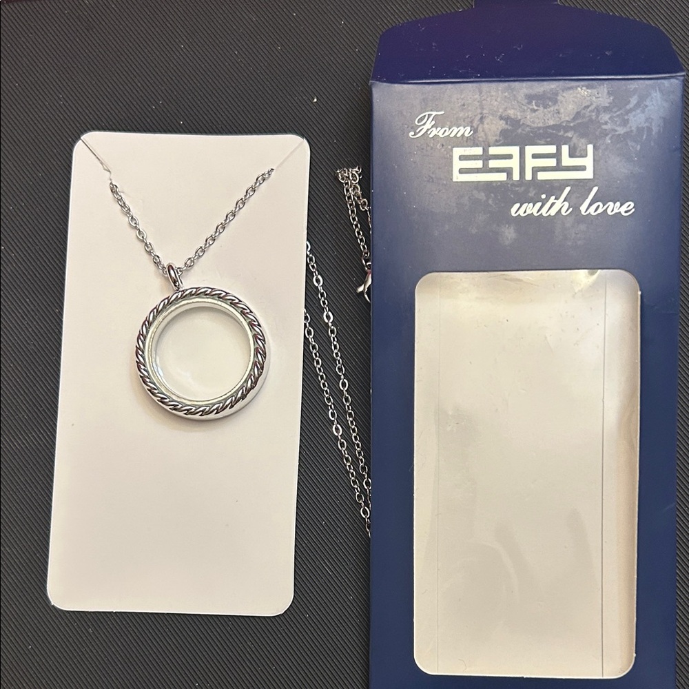 EFY Silver Pendant Necklace